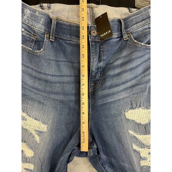 NEW Torrid Jeans Bombshell Skinny Women's 26S Premium Stretch High Rise 44x24 - Picture 12 of 14